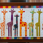 Whimsy Giraffes Table Runner