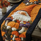 Mushroom Gnome Table Runner