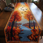 Beautiful Autumn Table Runner