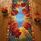 Autumn Sky Table Runner
