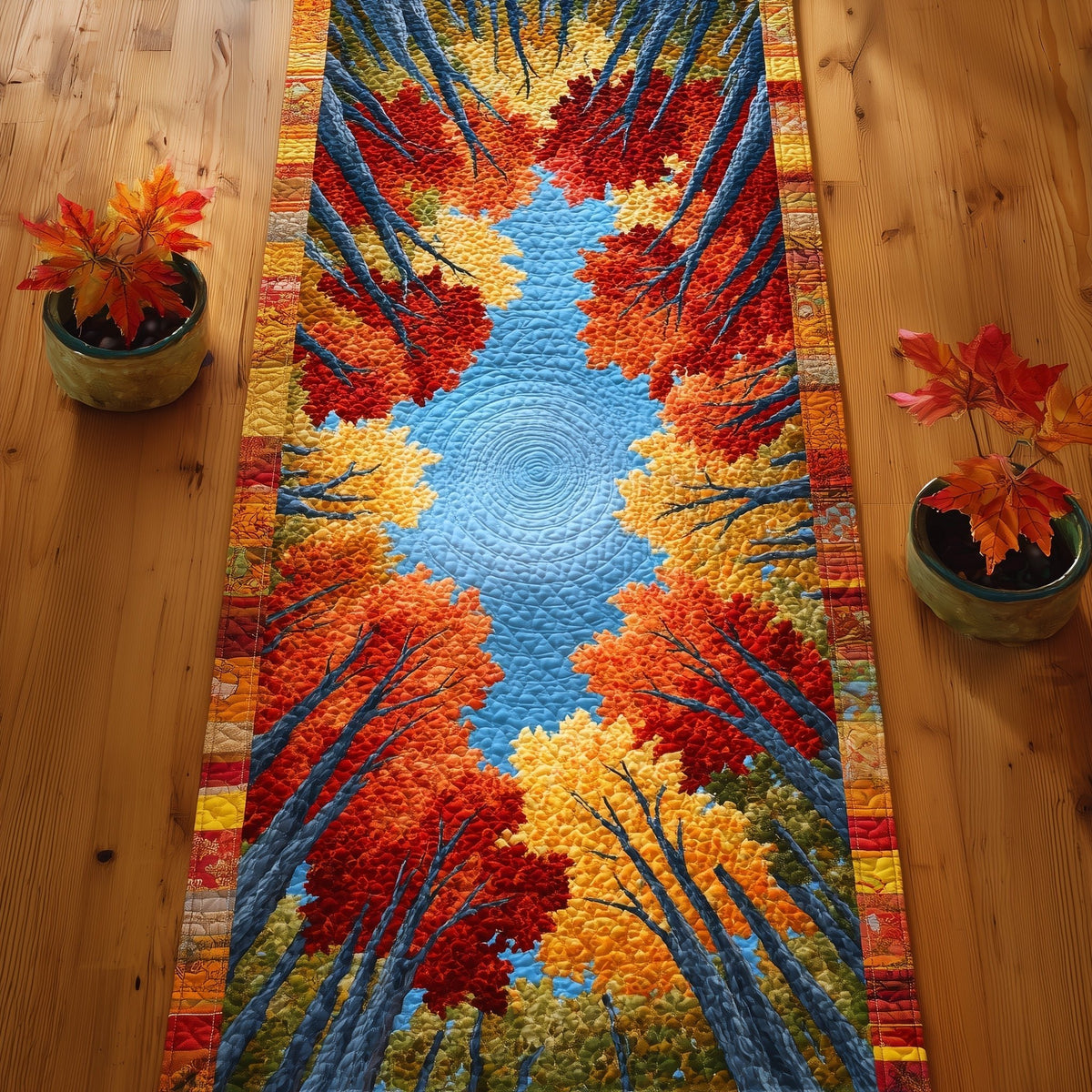 Autumn Sky Table Runner