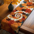 Autumn Maple Leaves Table Runner