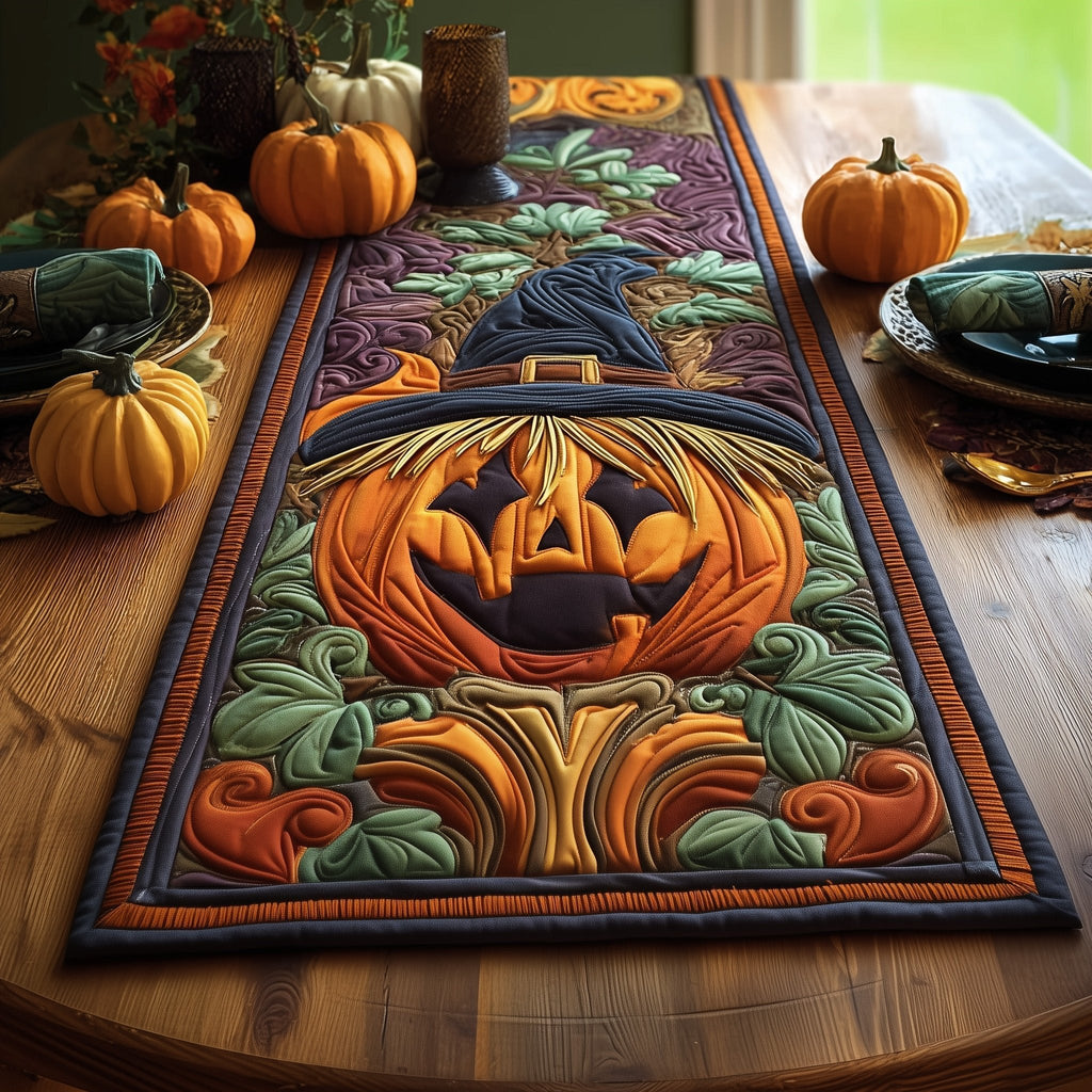Cozy Autumn Welcome Table Runner