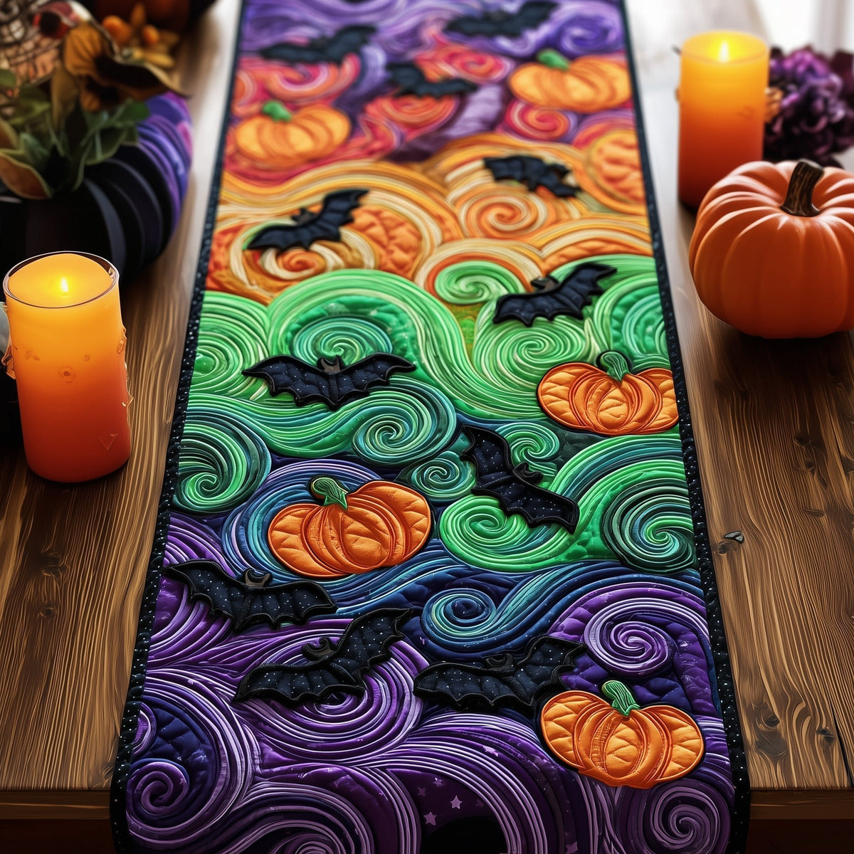 Bat Dance Night Table Runner