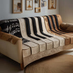 Elegant Piano Sofa Cover