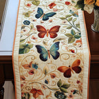 Garden Butterfly Dance Table Runner