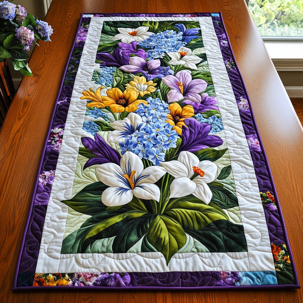 Garden Charm Table Runner