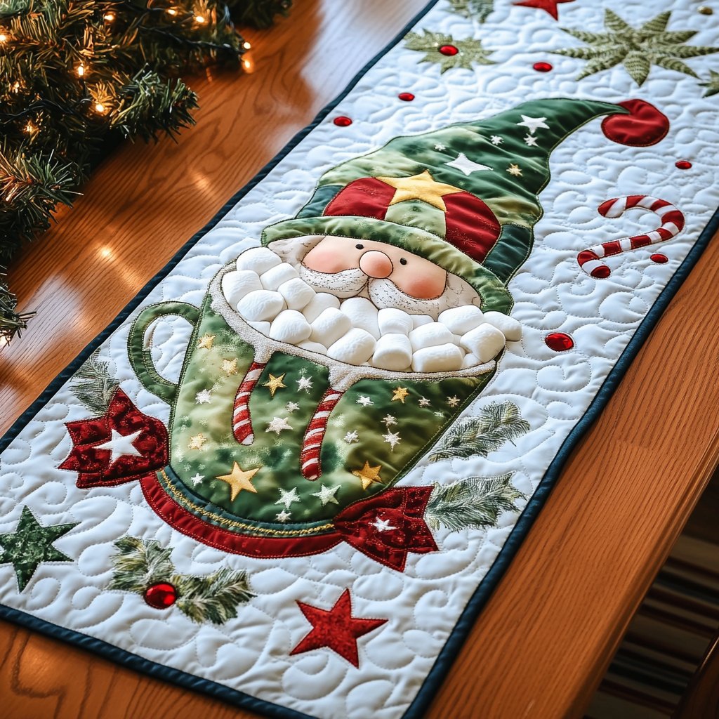 Garden Keeper Gnome Table Runner