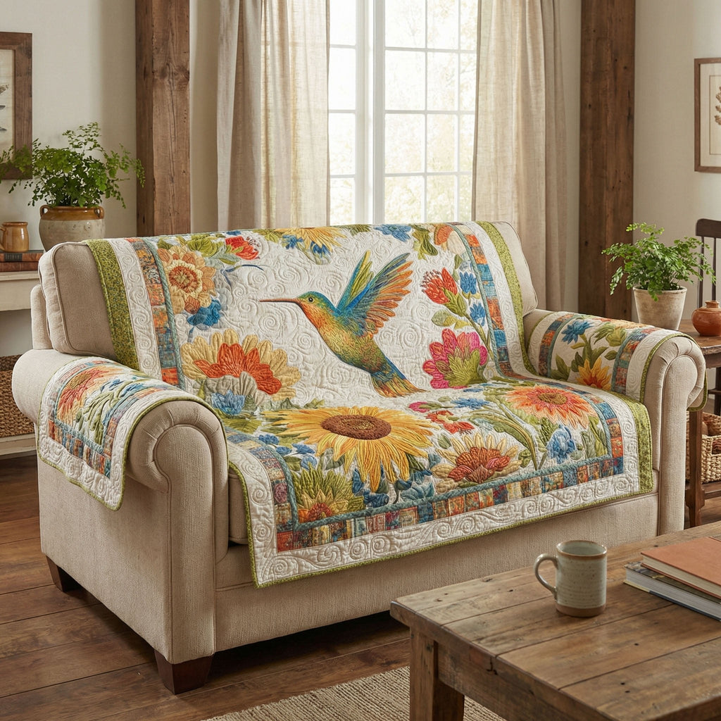 Garden of Gentle Wings Sofa Cover