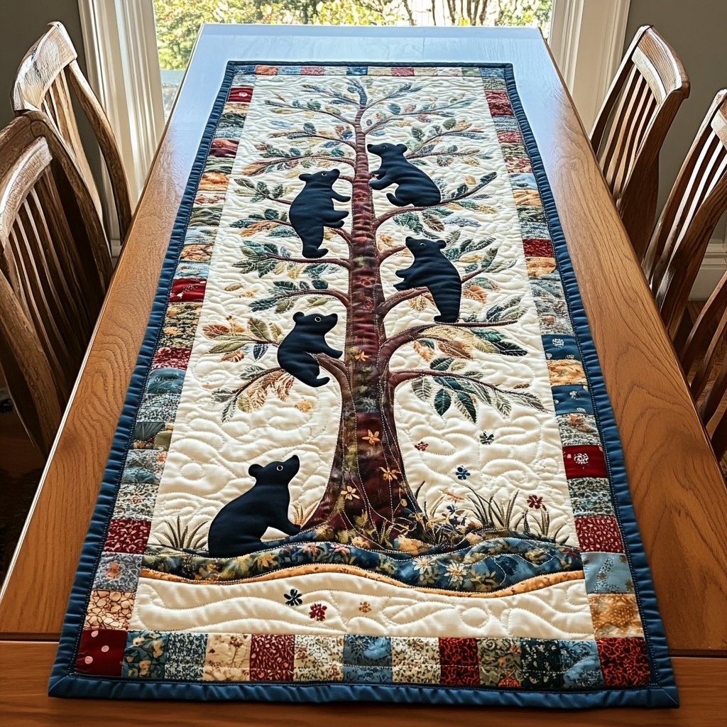 Gentle Bear Table Runner