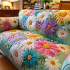 Gentle Bloom Field Sofa Cover