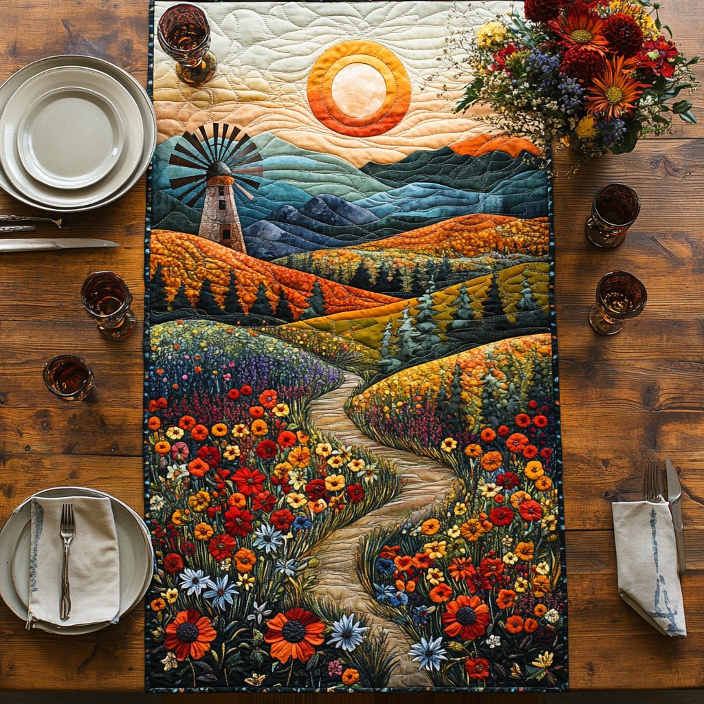 Gentle Breezes Table Runner