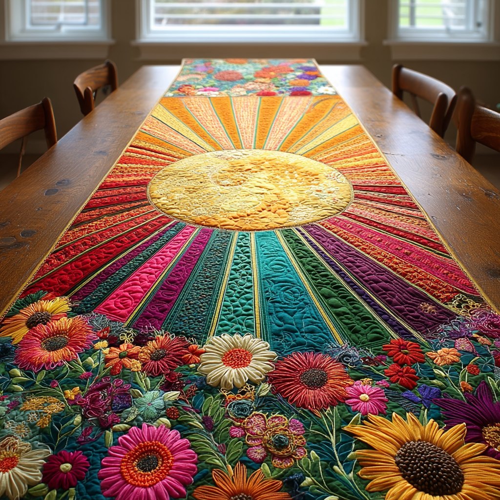 Gentle Circle Table Runner
