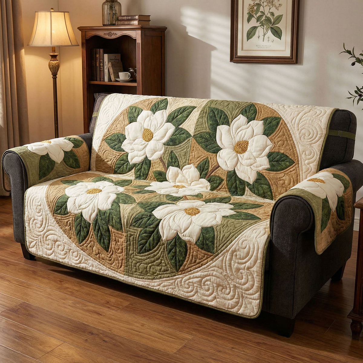 Gentle Magnolia Sofa Cover