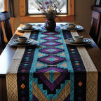 Geometric Legend Table Runner