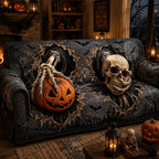 Ghostly Bones Sofa Cover