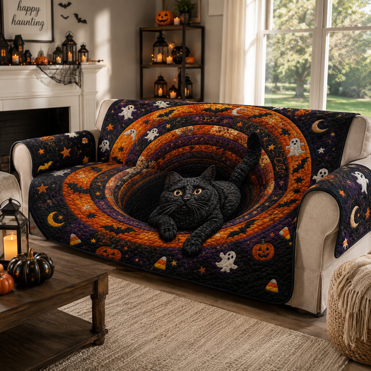 Ghostly Cuddle Sofa Cover
