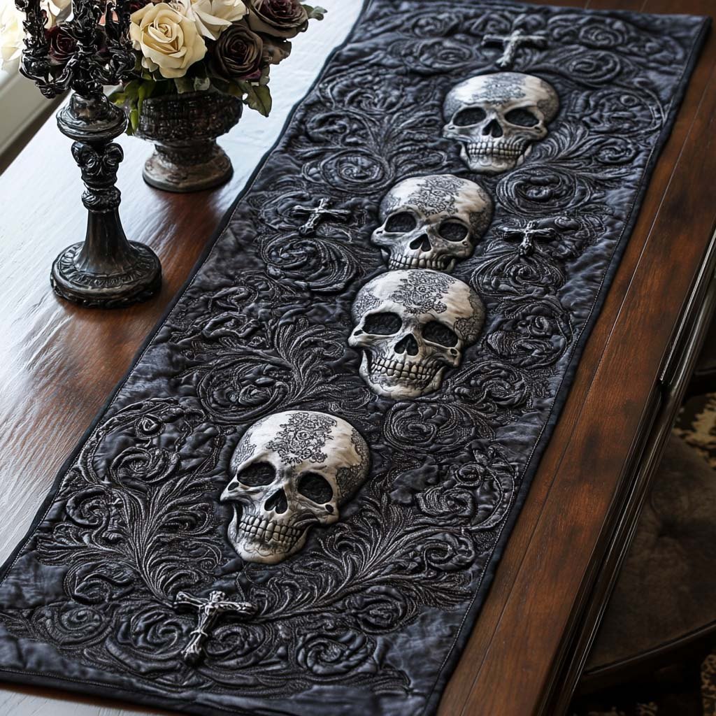 Ghostly Grace Table Runner