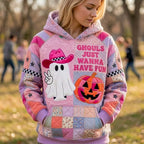 Ghouls Just Wanna Have Fun hoodie, all-over print