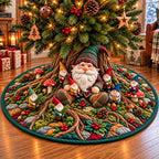Giant Gnome Guardian Christmas Tree Skirt
