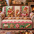 Gingerbread Baking Joy Sofa Cover