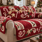 Gingerbread Christmas Cheer Sofa Cover