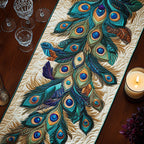 Glam Feather Table Runner
