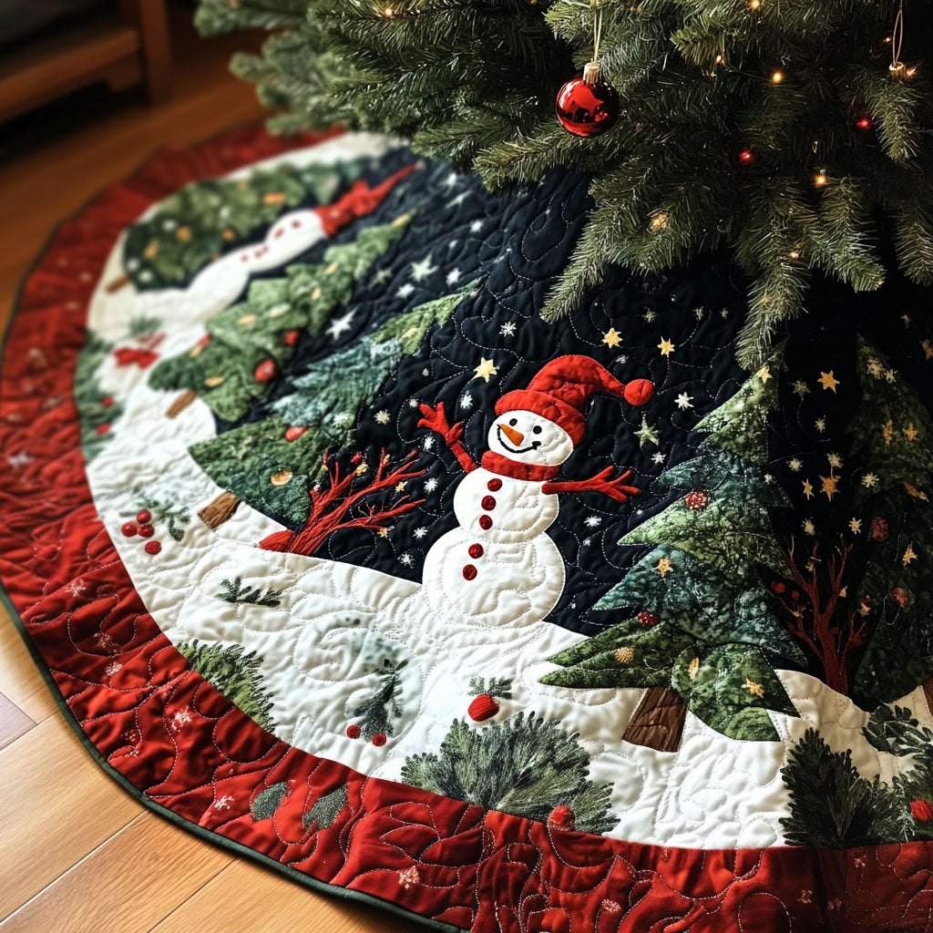 Glisten and Glow Christmas Tree Skirt