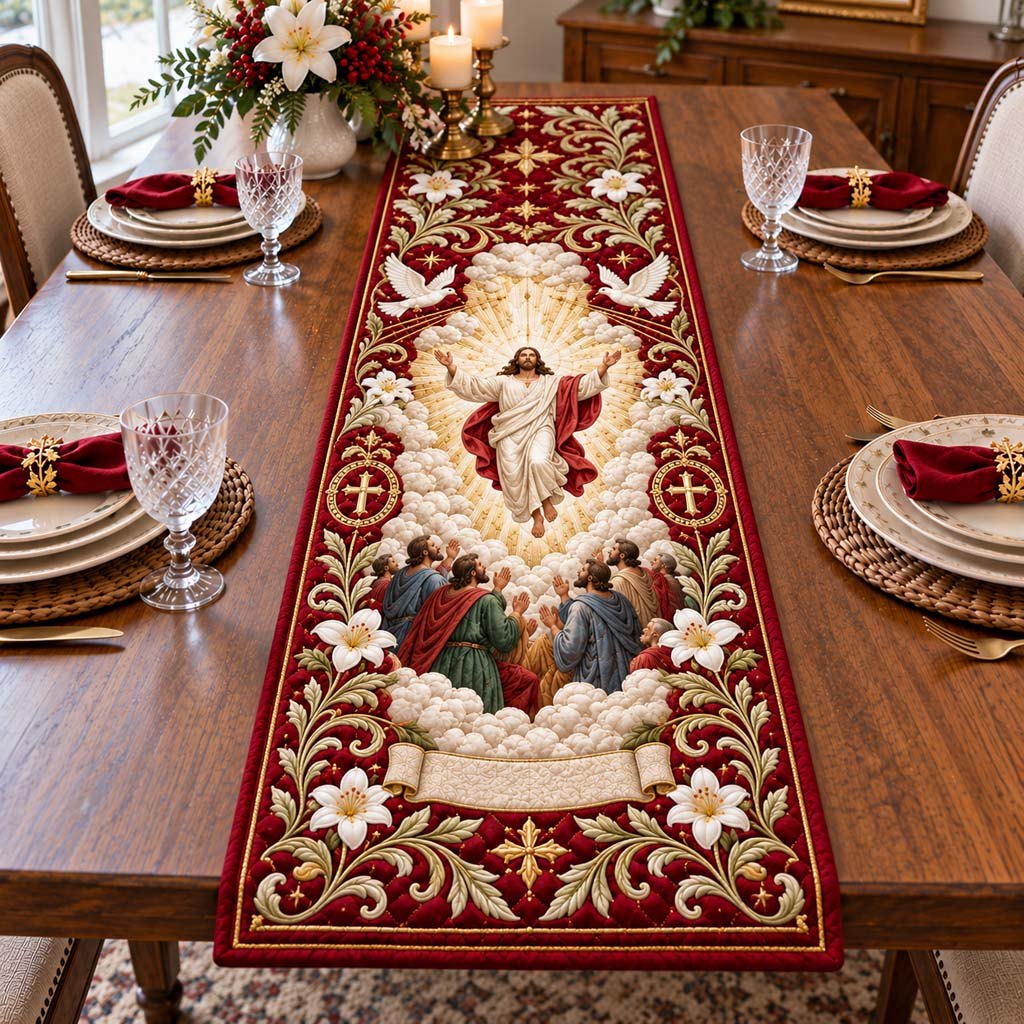 Glorious Ascension Table Runner
