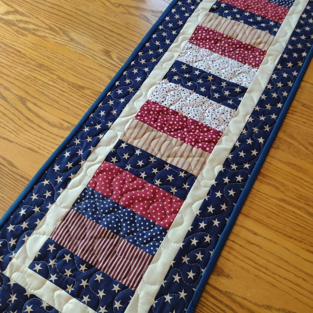 Glory Stars Table Runner