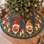 Gnome Haven Christmas Tree Skirt