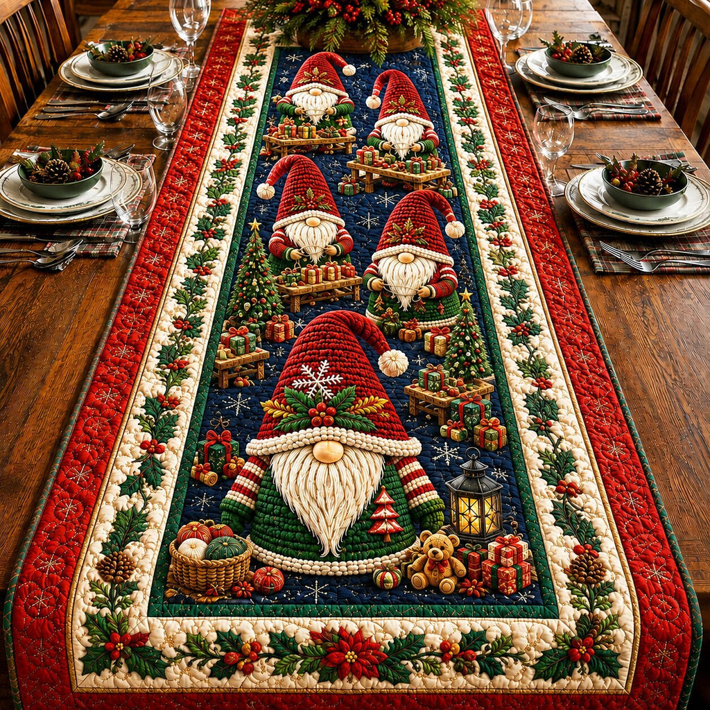 Gnome Magic Table Runner