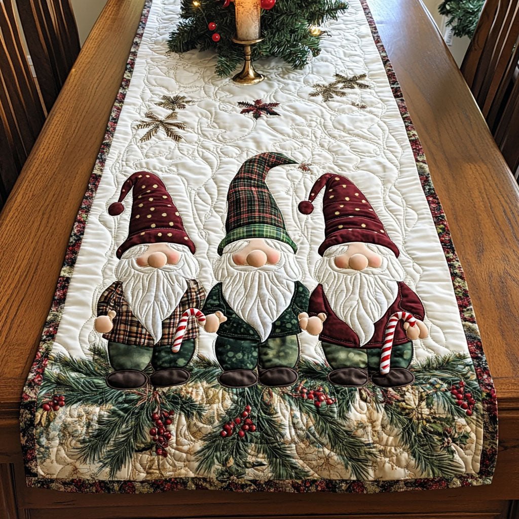 Gnome Mischief Table Runner