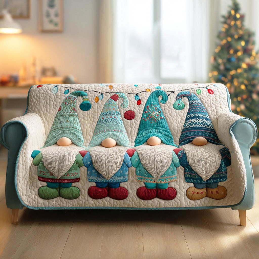 Gnome Wonderland Trail Sofa Cover