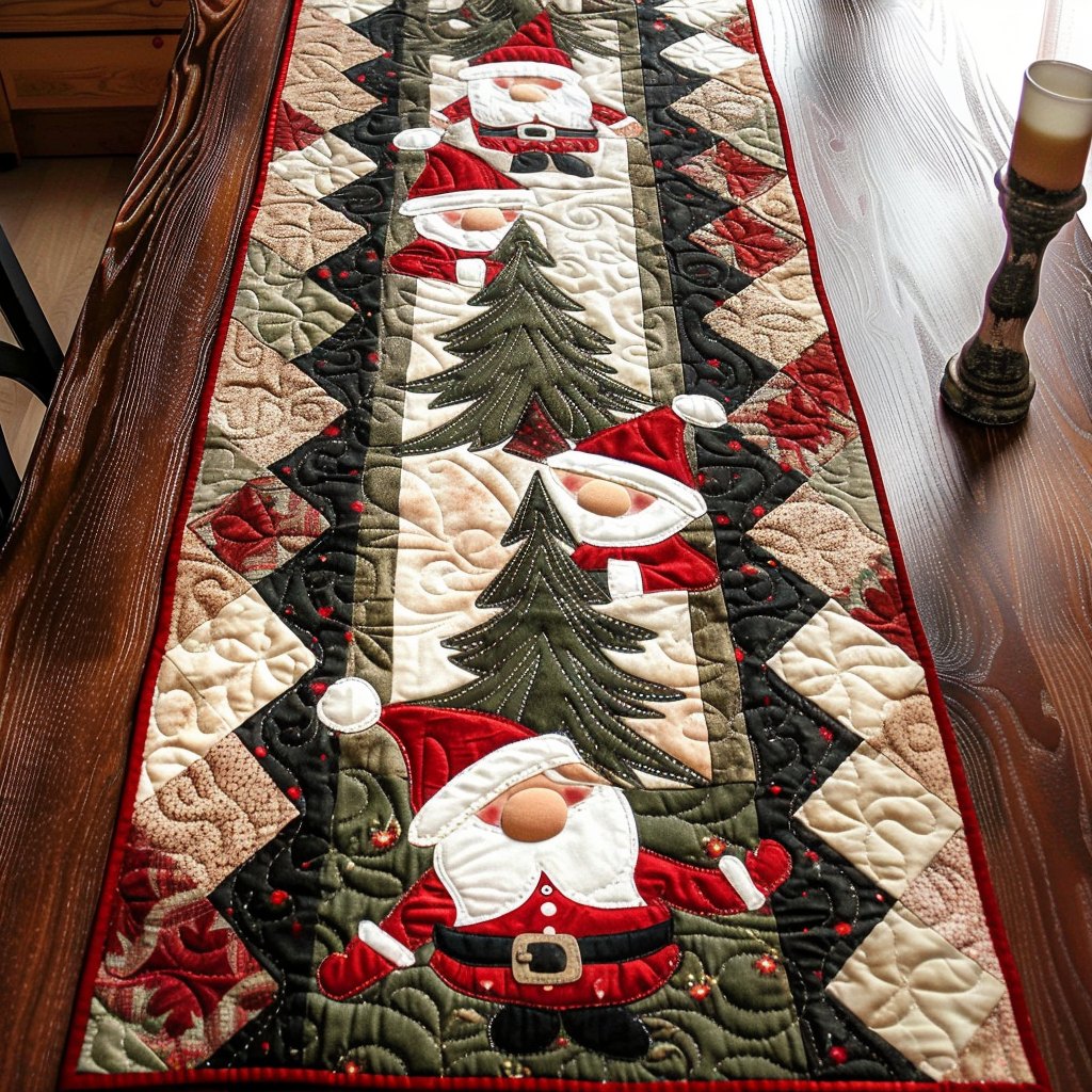 Gnome Greetings Table Runner