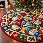 Gnomes Forest Friends Christmas Tree Skirt