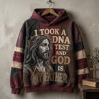 God Is My Father hoodie, all-over print