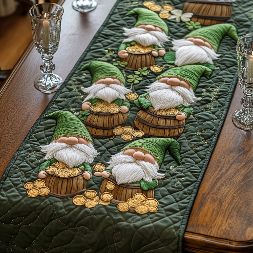 Gold Keeper Table Runner