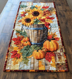Golden Autumn Bliss Table Runner