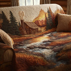 Golden Autumn Sofa Cover