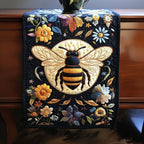 Golden Bee Garden Table Runner