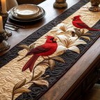 Golden Cardinal Table Runner