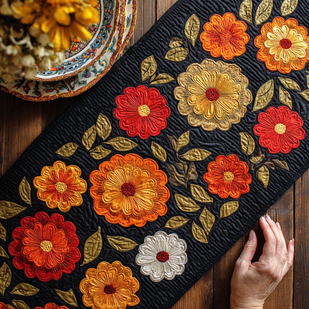 Golden Crown Table Runner