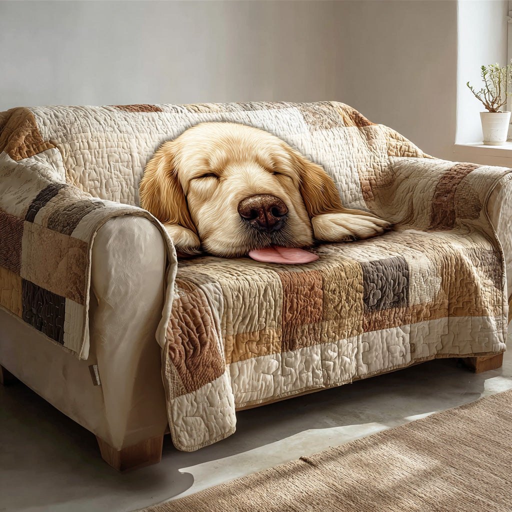 Golden Dreams Sofa Cover