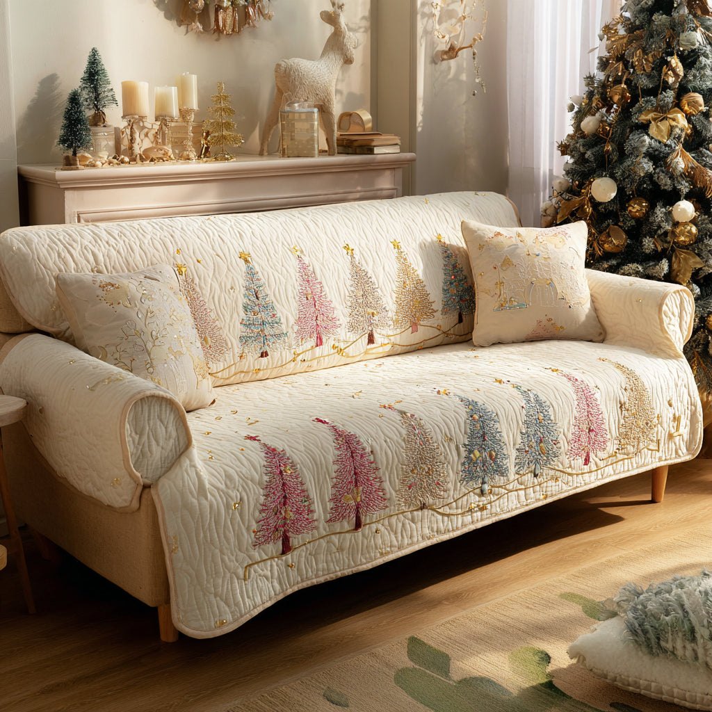 Golden Forest Sofa Cover