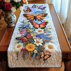 Butterflies over Daisy Bouquet Table Runner