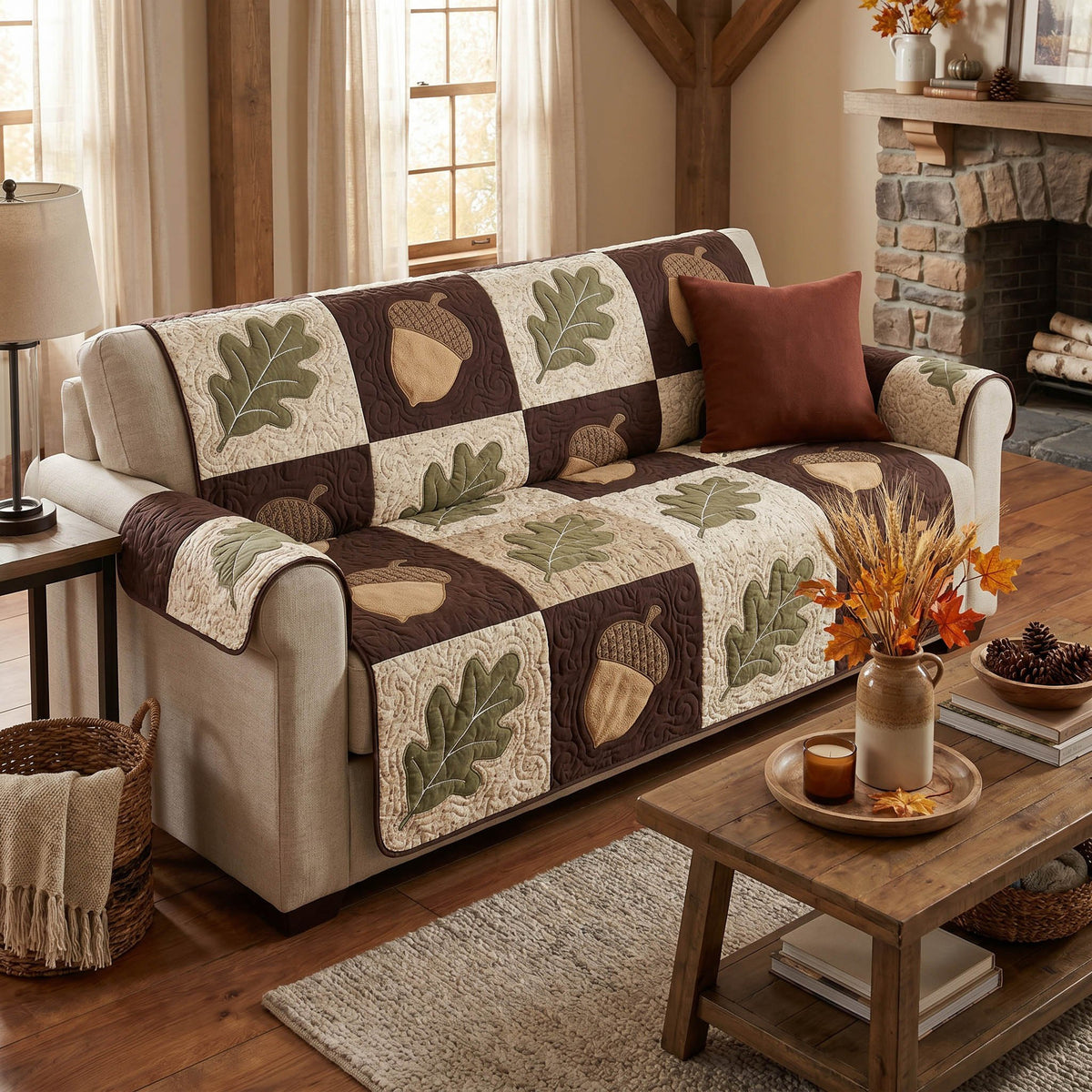 Golden Harvest Sofa Cover