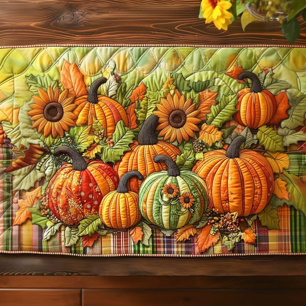 Golden Harvest Time Table Runner