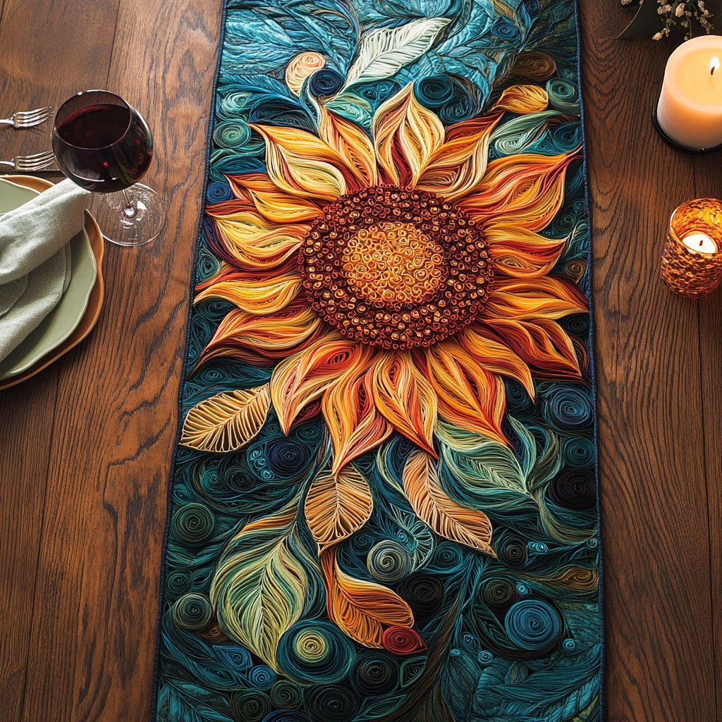 Golden Joy Table Runner
