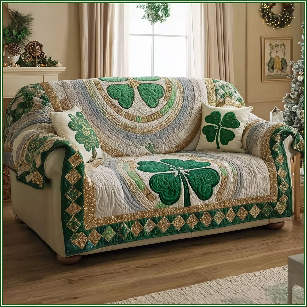 Golden Luck Aura Sofa Cover
